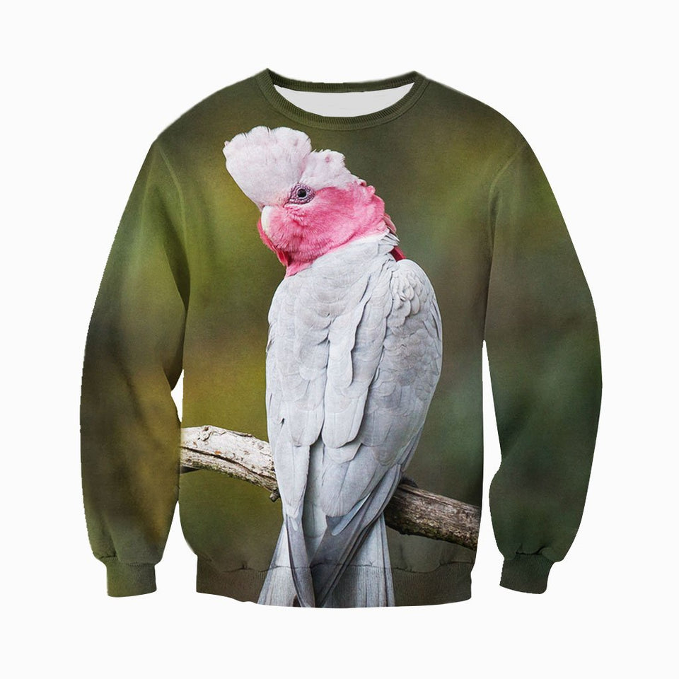 3D All Over Printed Cockatoo Shirts And Shorts DT191104