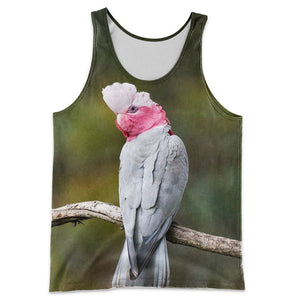 3D All Over Printed Cockatoo Shirts And Shorts DT191104