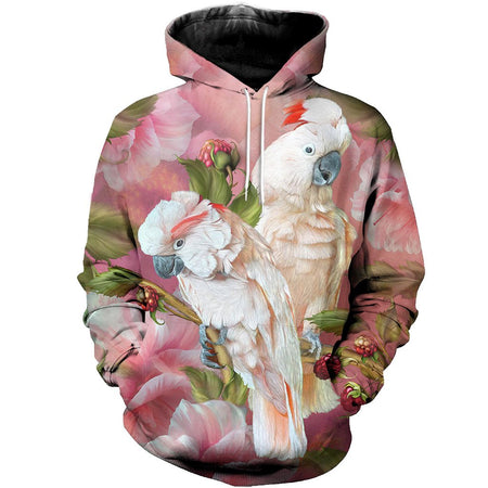 3D All Over Printed Cockatoo Shirts And Shorts DT191115