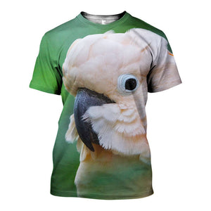 3D All Over Printed Cockatoo Shirts And Shorts DT2002201903