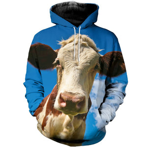 3D All Over Printed Cow Shirts And Shorts DT05091903