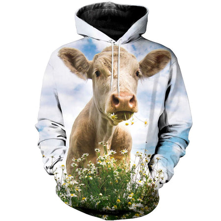3D All Over Printed Cow Shirts And Shorts DT05091906