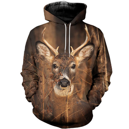 3D All Over Printed Deer Shirts And Shorts DT2102201901