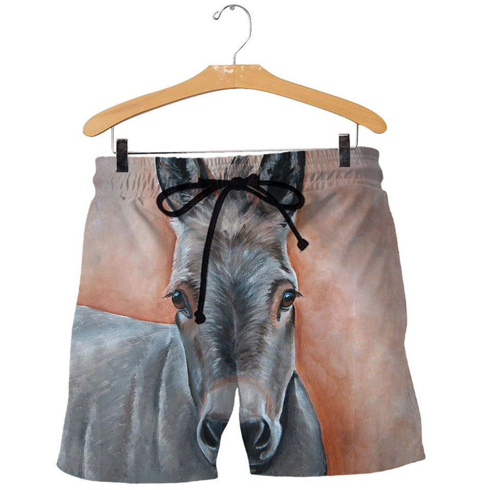 3D All Over Printed Donkey Shirts And Shorts DT01041903