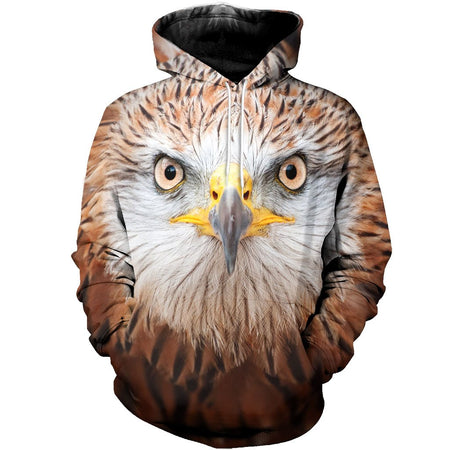 3D All Over Printed Golden Eagle Shirts And Shorts DT13081902