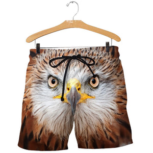3D All Over Printed Golden Eagle Shirts And Shorts DT13081902
