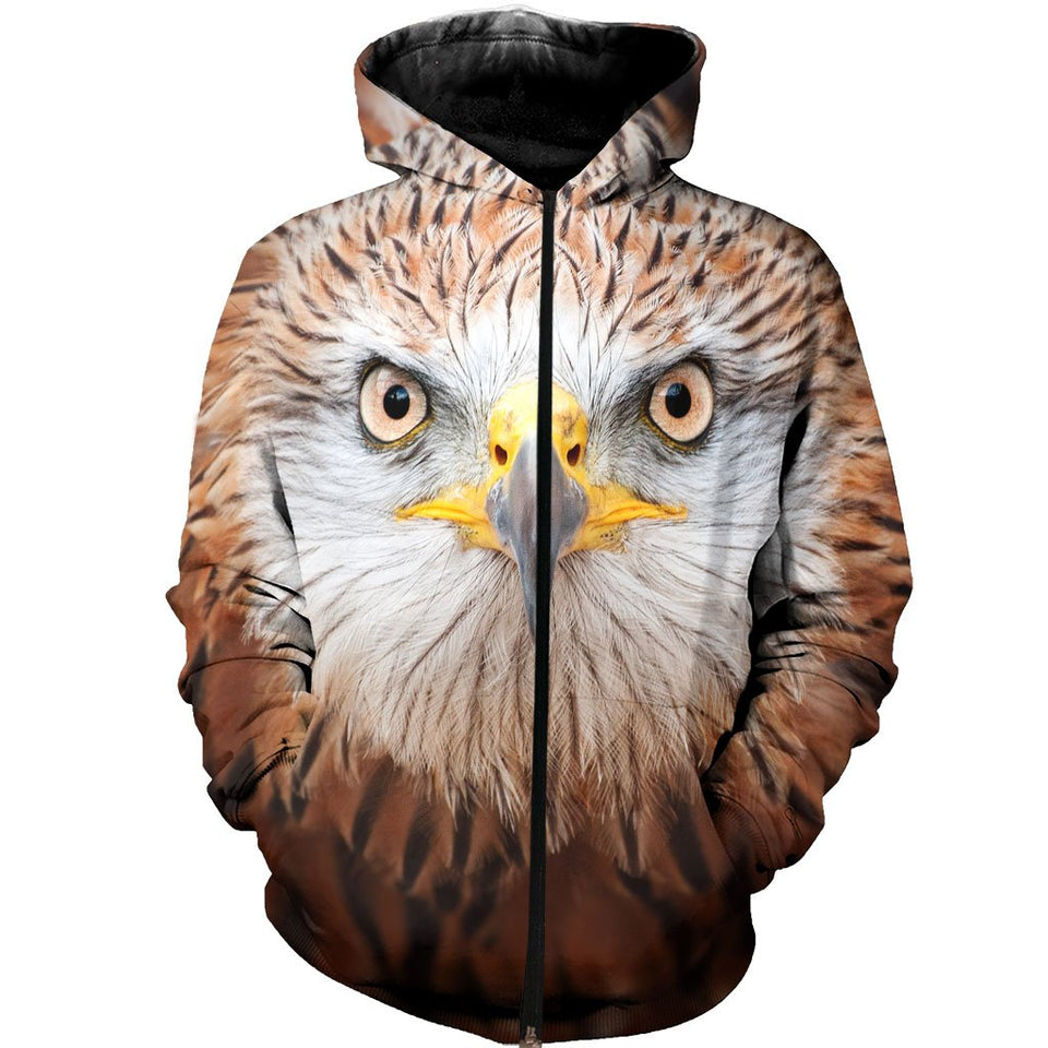3D All Over Printed Golden Eagle Shirts And Shorts DT13081902