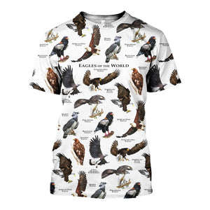 3D All Over Printed Eagles of the World Shirts And Shorts DT101206