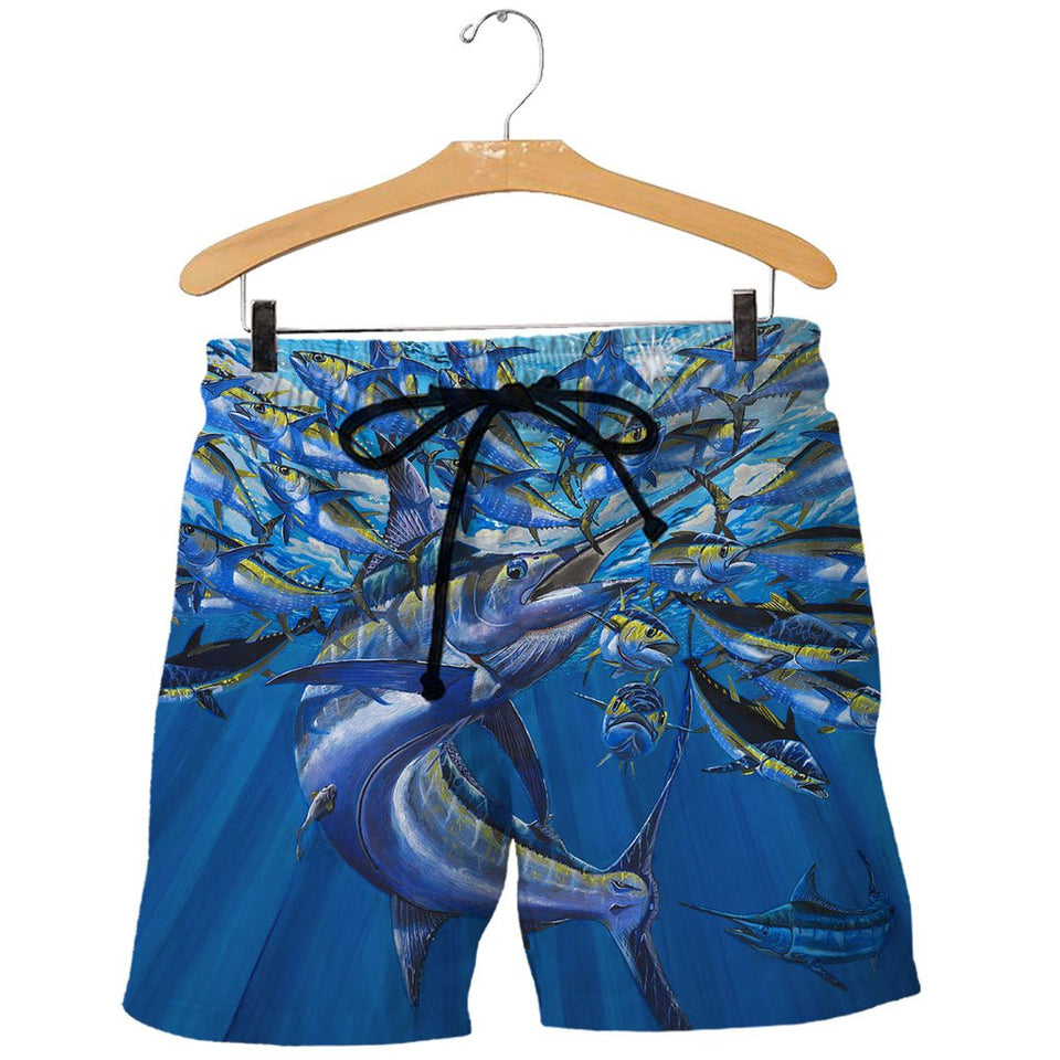 3D All Over Printed Fishing Shirts And Shorts DT251205