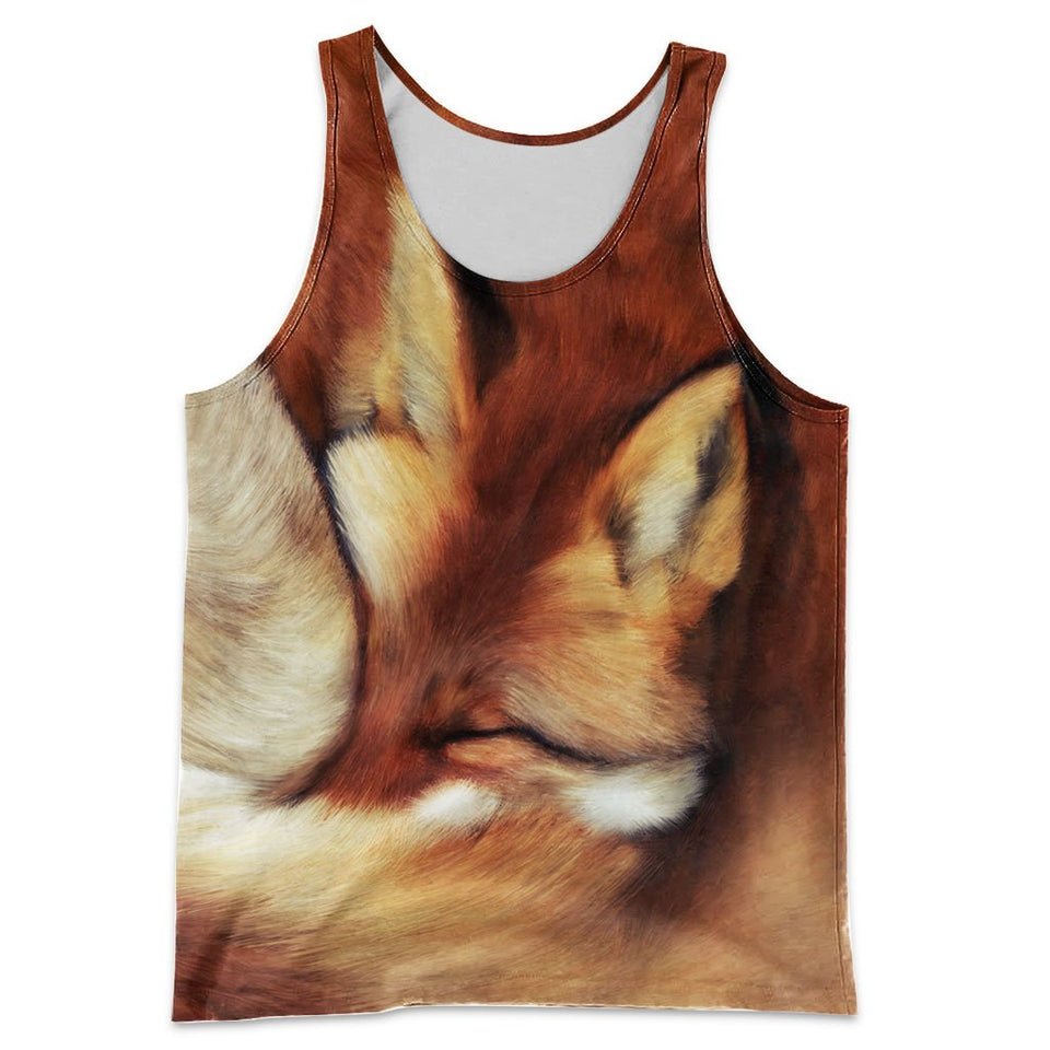 3D All Over Printed Fox Shirts And Shorts DT10041901