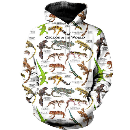 3D All Over Printed Geckos Shirts And Shorts DT15031905