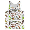 3D All Over Printed Geckos Shirts And Shorts DT15031905