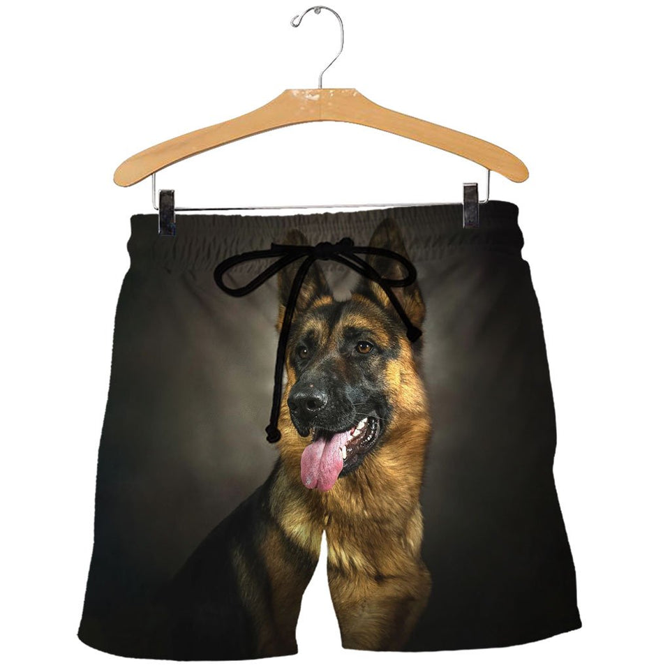3D All Over Printed German Shepherd Shirts And Shorts DT15081905