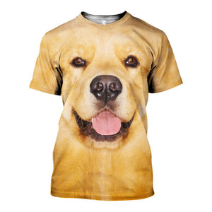 3D All Over Printed Golden Retriever Shirts And Shorts DT31071999
