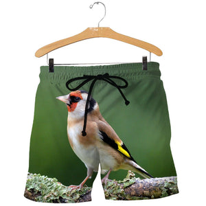 3D All Over Printed Goldfinches Shirts And Shorts DT05091905