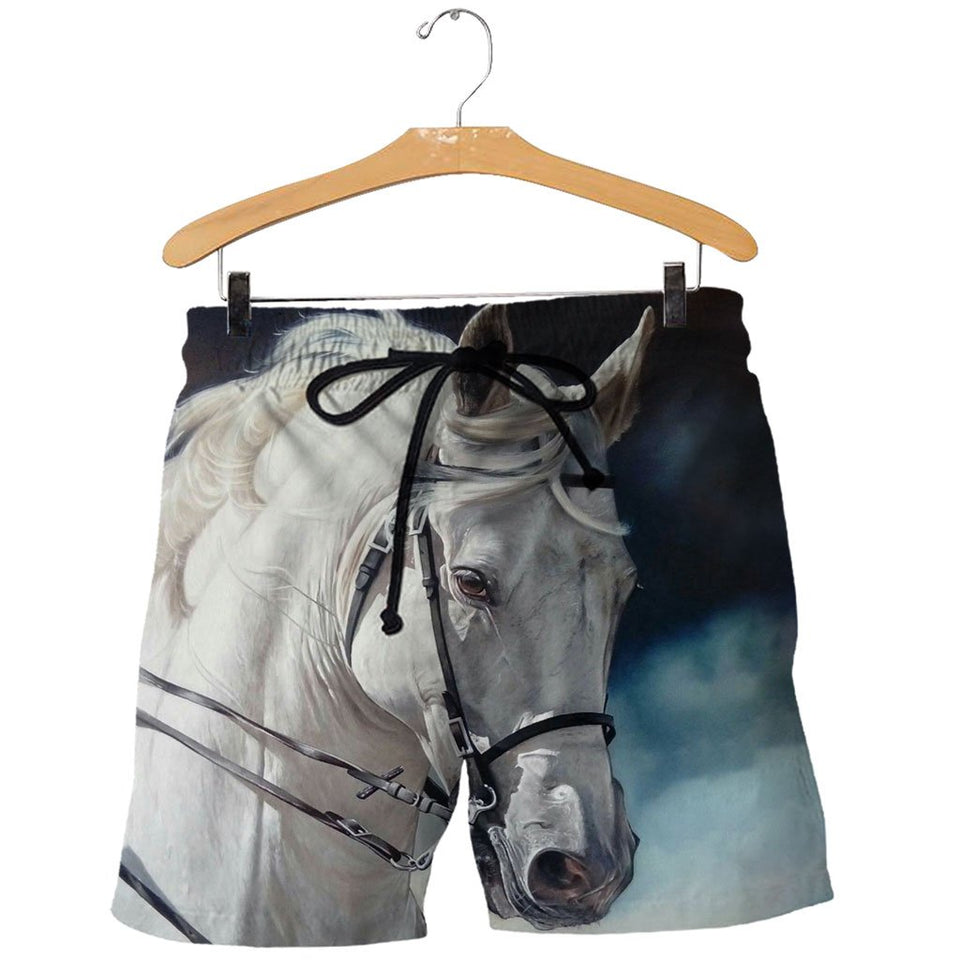 3D All Over Printed Horse Shirts And Shorts DT03061901
