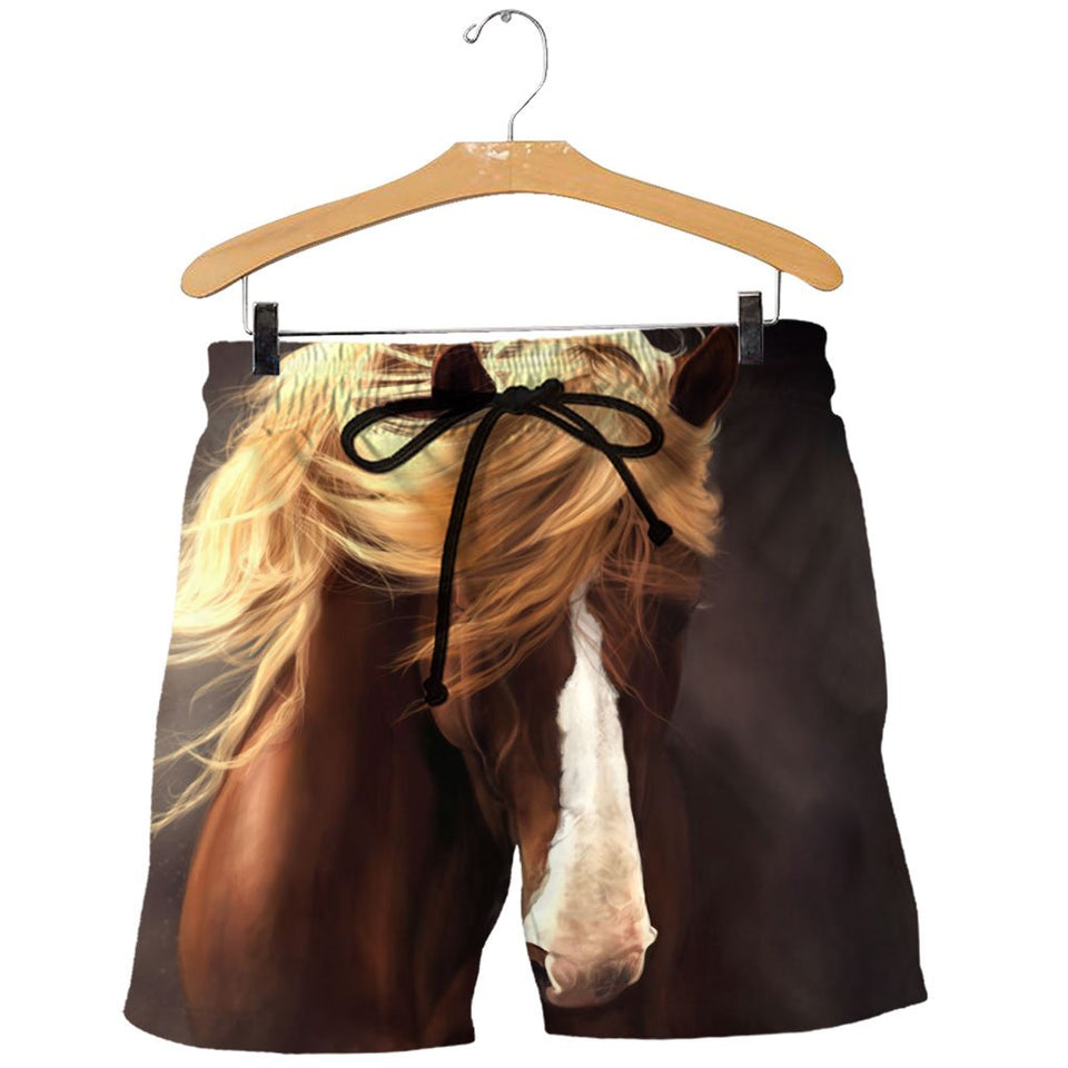 3D All Over Printed Horse Shirts And Shorts DT10041903