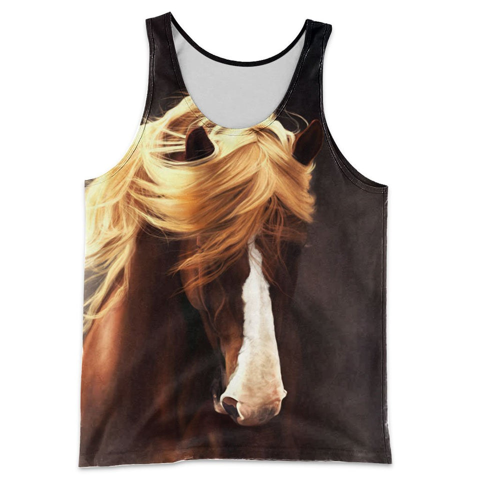 3D All Over Printed Horse Shirts And Shorts DT10041903