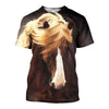 3D All Over Printed Horse Shirts And Shorts DT10041903