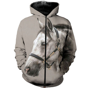 3D All Over Printed Horse Shirts And Shorts DT11041903