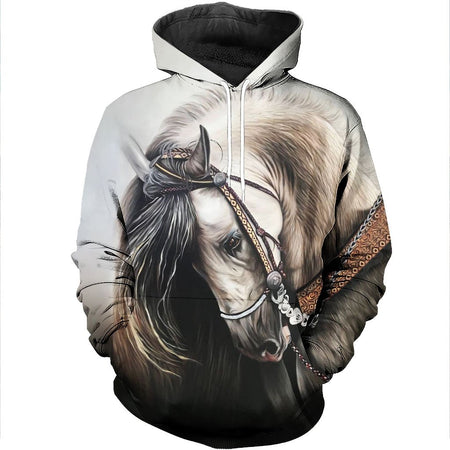3D All Over Printed Horse Shirts And Shorts DT121101