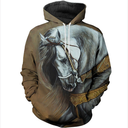 3D All Over Printed Horse Shirts And Shorts DT121102