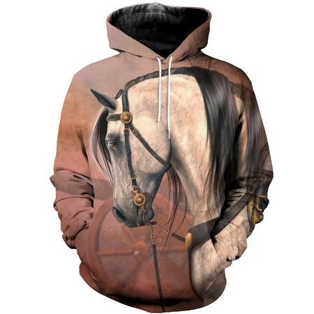 3D All Over Printed Horse Shirts And Shorts DT131205