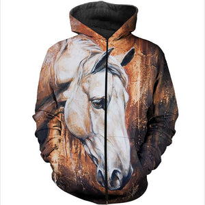 3D All Over Printed Horse Shirts And Shorts DT171117