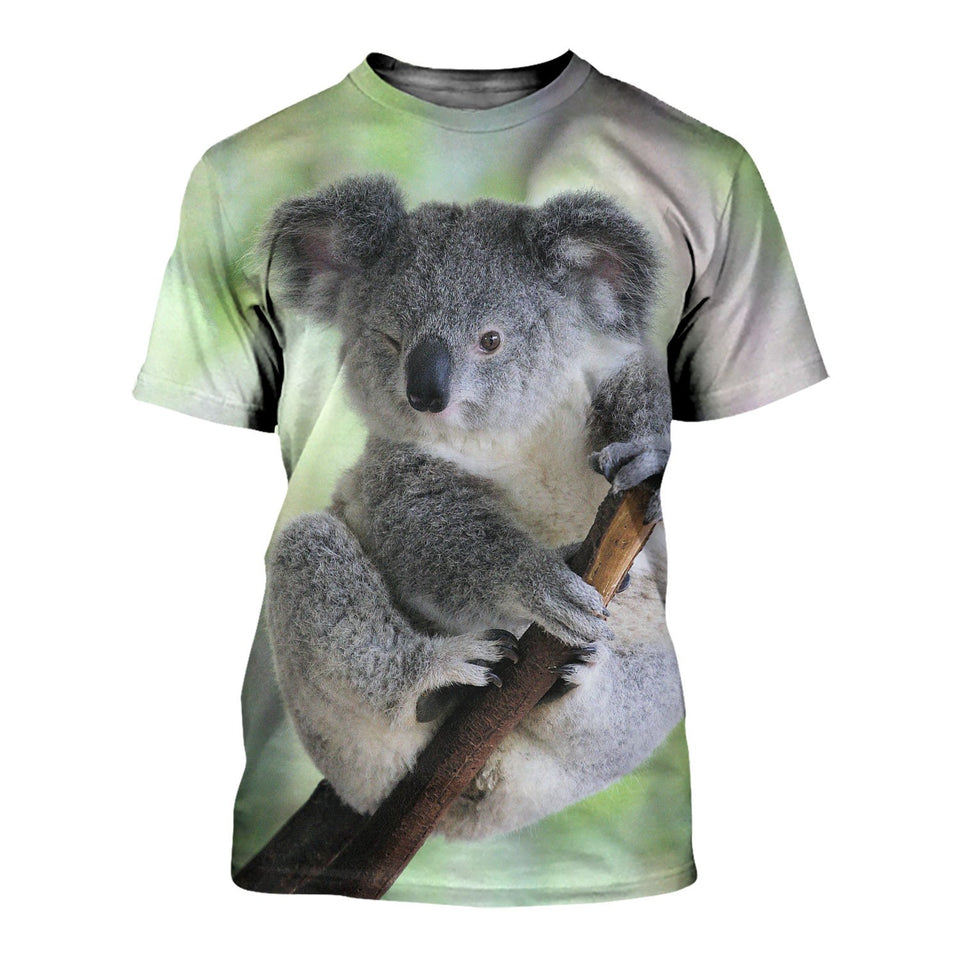 3D All Over Printed Koala Shirts And Shorts DT30081904
