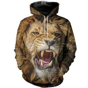 3D All Over Printed Lion Shirts And Shorts DT191207