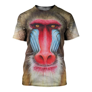 3D All Over Printed Mandrill Shirts And Shorts DT03091902