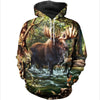 3D All Over Printed Moose Shirts And Shorts DT151101
