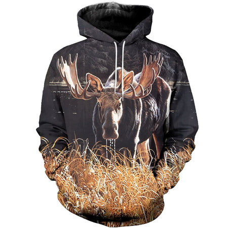 3D All Over Printed Moose Shirts And Shorts DT251201