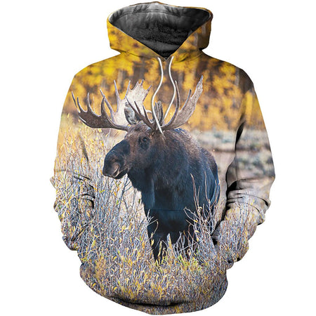 3D All Over Printed Moose Shirts And Shorts MQ231103