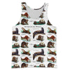 3D All Over Printed Otters Shirts And Shorts DT151202