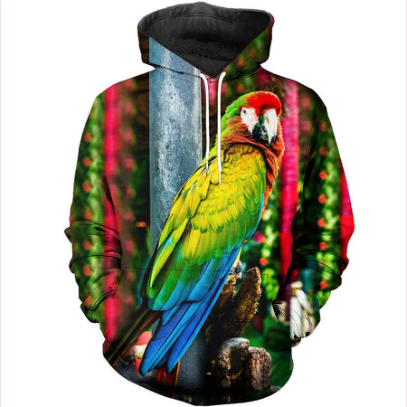 3D All Over Printed Parrot Shirts And Shorts DT091111
