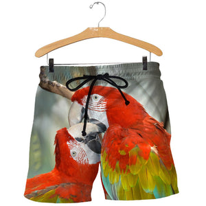 3D All Over Printed Parrot Shirts And Shorts DT101210