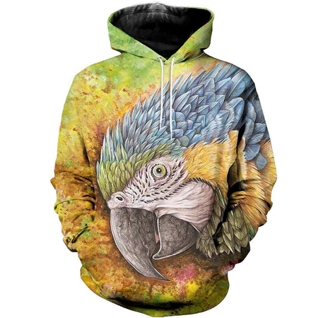3D All Over Printed Parrot Shirts And Shorts DT121210