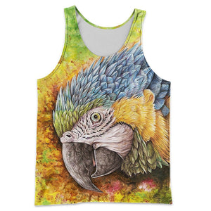 3D All Over Printed Parrot Shirts And Shorts DT121210