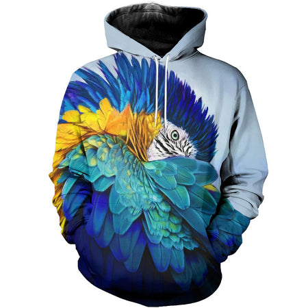 3D All Over Printed Parrot Shirts And Shorts DT15031904
