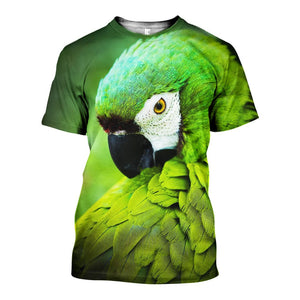3D All Over Printed Parrot Shirts And Shorts DT2002201901