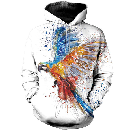 3D All Over Printed Parrot Shirts And Shorts DT2002201908