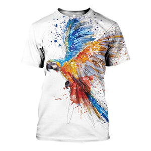 3D All Over Printed Parrot Shirts And Shorts DT2002201908