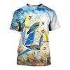 3D All Over Printed Parrot Shirts And Shorts DT2002201909