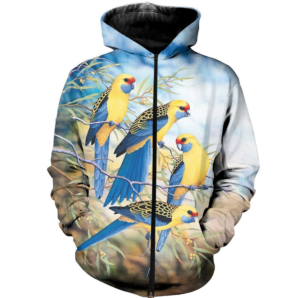 3D All Over Printed Parrot Shirts And Shorts DT2002201909