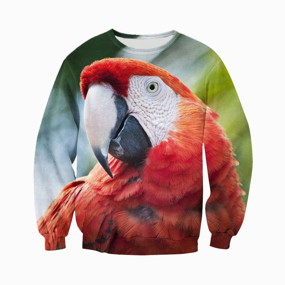 3D All Over Printed Macaw Parrot Shirts And Shorts DT231103