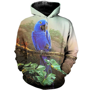 3D All Over Printed Parrot Shirts And Shorts DT25071904