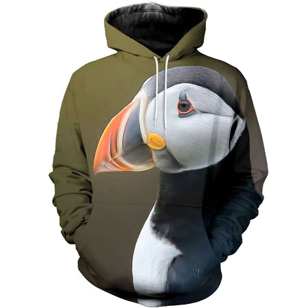 3D All Over Printed Puffin Shirts And Shorts DT151213