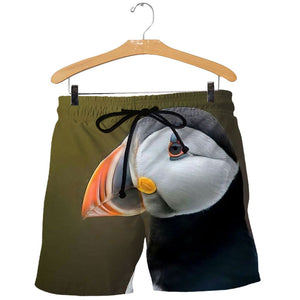 3D All Over Printed Puffin Shirts And Shorts DT151213