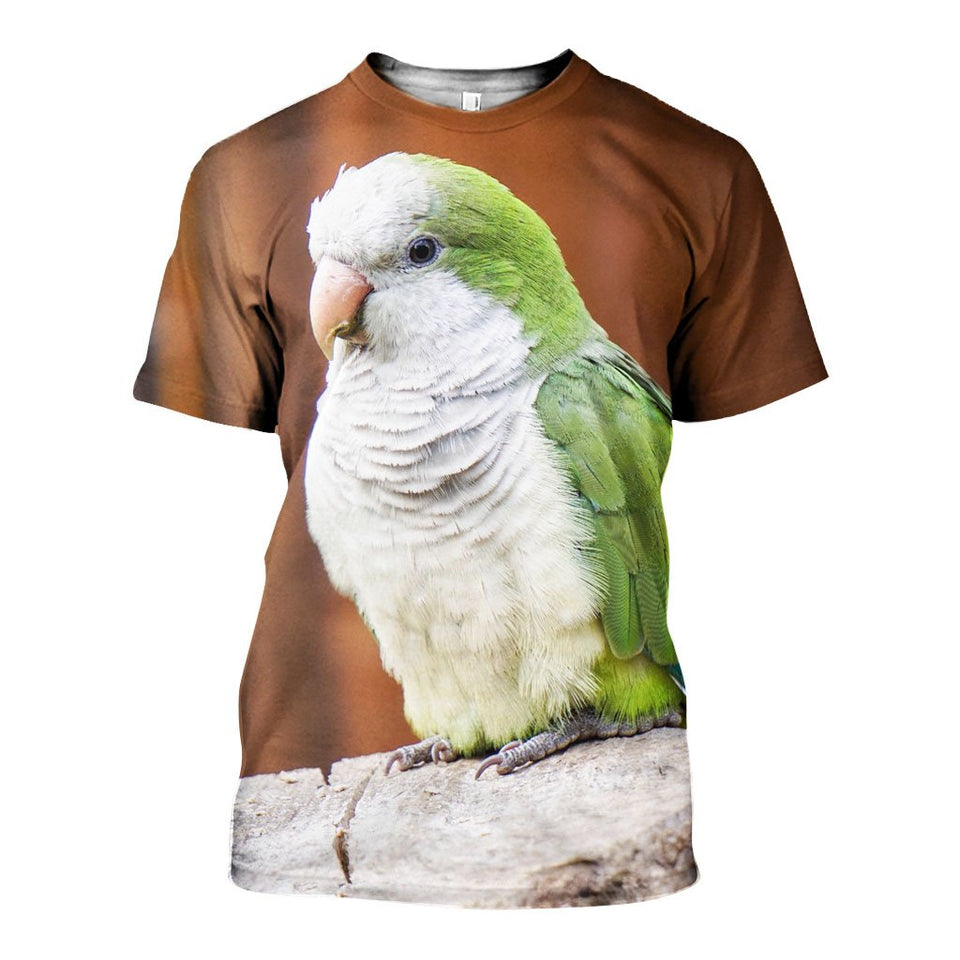 3D All Over Printed Quaker Parrot Shirts And Shorts DT16071902